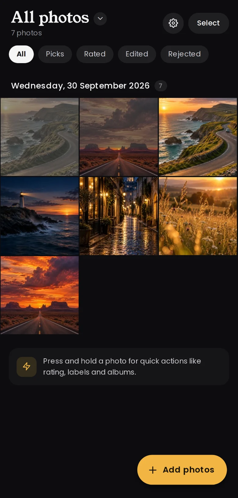Lighthaven photo library grid